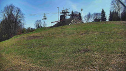 Otočná kamera na sjezdovce