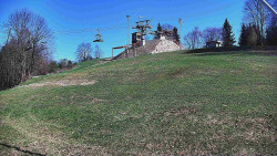 Otočná kamera na sjezdovce