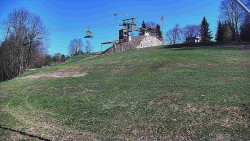 Otočná kamera na sjezdovce