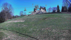 Otočná kamera na sjezdovce