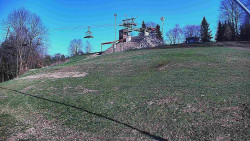 Otočná kamera na sjezdovce