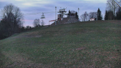 Otočná kamera na sjezdovce