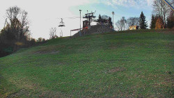 Otočná kamera na sjezdovce