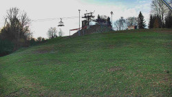 Otočná kamera na sjezdovce