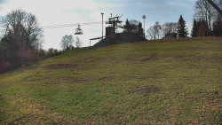 Otočná kamera na sjezdovce