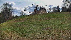 Otočná kamera na sjezdovce