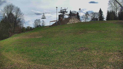 Otočná kamera na sjezdovce