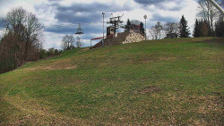 Otočná kamera na sjezdovce