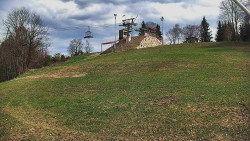 Otočná kamera na sjezdovce