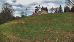 Otočná kamera na sjezdovce