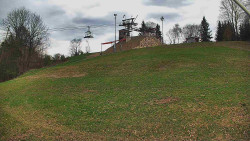 Otočná kamera na sjezdovce