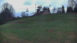 Otočná kamera na sjezdovce