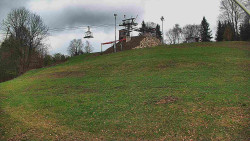 Otočná kamera na sjezdovce