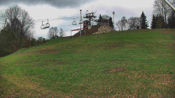 Otočná kamera na sjezdovce