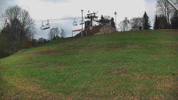 Otočná kamera na sjezdovce