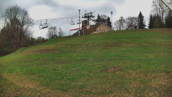 Otočná kamera na sjezdovce