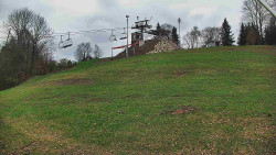 Otočná kamera na sjezdovce