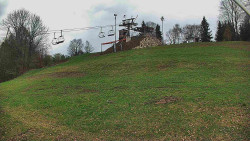 Otočná kamera na sjezdovce