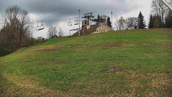 Otočná kamera na sjezdovce