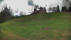 Otočná kamera na sjezdovce