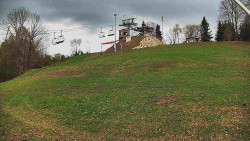 Otočná kamera na sjezdovce