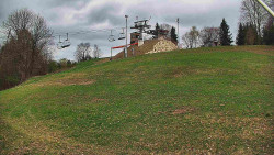 Otočná kamera na sjezdovce