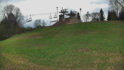 Otočná kamera na sjezdovce