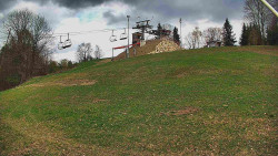 Otočná kamera na sjezdovce