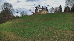 Otočná kamera na sjezdovce