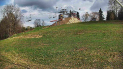 Otočná kamera na sjezdovce