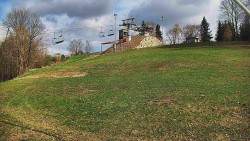 Otočná kamera na sjezdovce