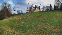 Otočná kamera na sjezdovce