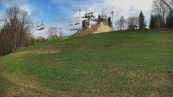 Otočná kamera na sjezdovce