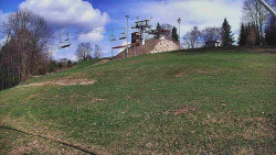 Otočná kamera na sjezdovce