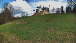 Otočná kamera na sjezdovce