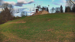 Otočná kamera na sjezdovce