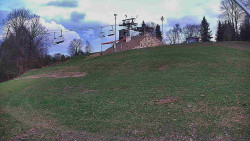 Otočná kamera na sjezdovce