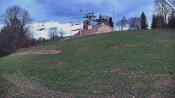 Otočná kamera na sjezdovce