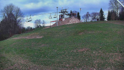 Otočná kamera na sjezdovce