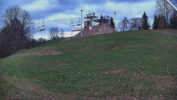 Otočná kamera na sjezdovce