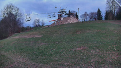 Otočná kamera na sjezdovce