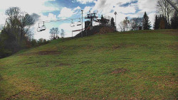 Otočná kamera na sjezdovce