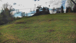 Otočná kamera na sjezdovce