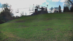 Otočná kamera na sjezdovce