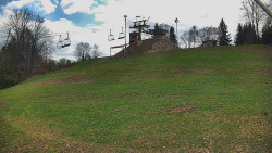 Otočná kamera na sjezdovce