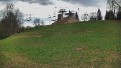 Otočná kamera na sjezdovce