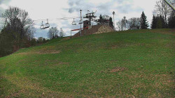 Otočná kamera na sjezdovce