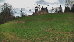 Otočná kamera na sjezdovce