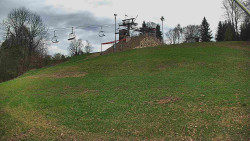 Otočná kamera na sjezdovce