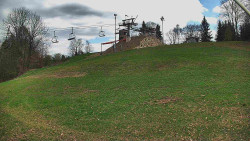 Otočná kamera na sjezdovce